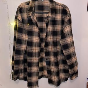 Fall Oversize Flannel